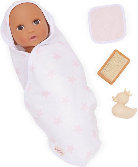 Puppenzubehör-Set 14" Battat Bademantel 4 Stück Pink