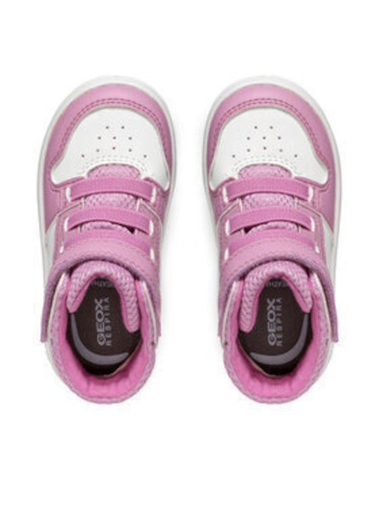 Geox Kids Sneakers High B Eclyper Pink