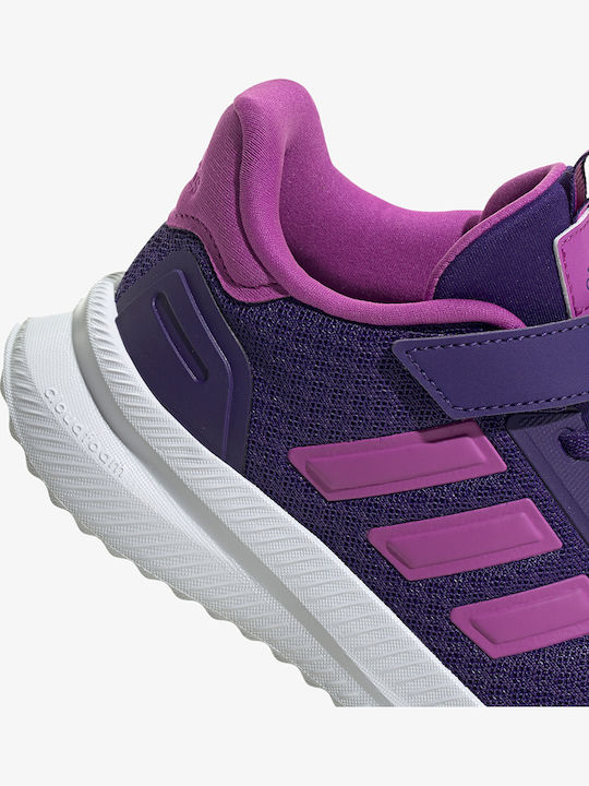 X_plr Kids Sneakers with Scratch Purple