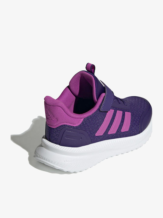 X_plr Kids Sneakers with Scratch Purple