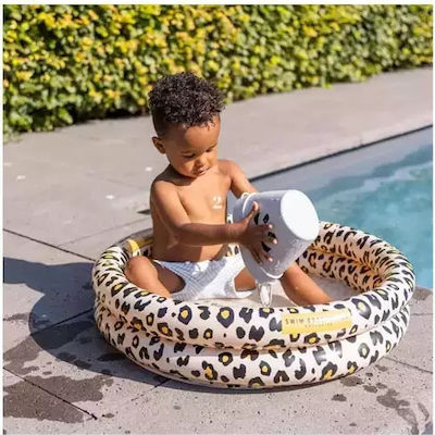 Swim Essentials Beige Leopard Παιδική Πισίνα Φουσκωτή 60x60εκ.