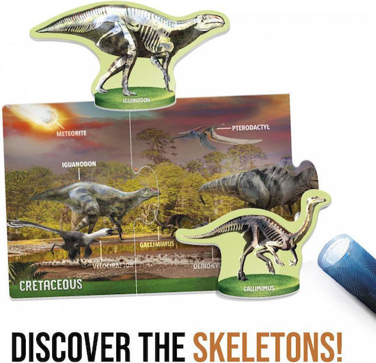 Headu Dinosaurs under X-ray Joc Educațional de Cunoștințe pentru 6-10 Ani