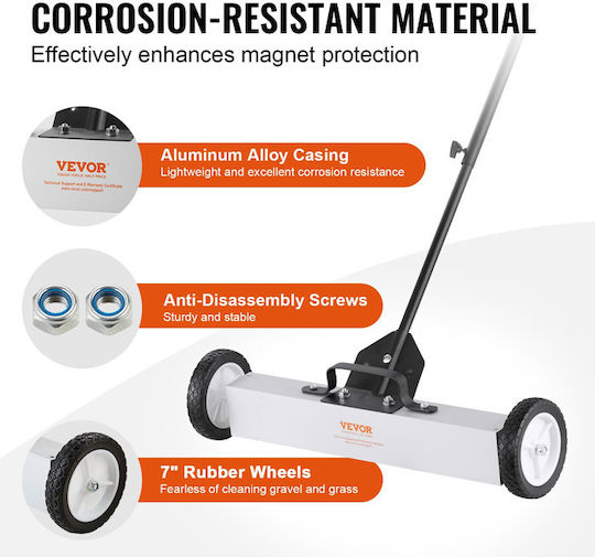 Vevor TLSCXQSQT2450BUQBV0 Manual Push Sweeper