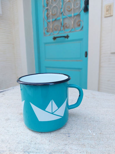 Mug Enamel White 350ml