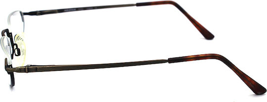 Aristar Damen Metallisches Brillengestell Grau 6652 010