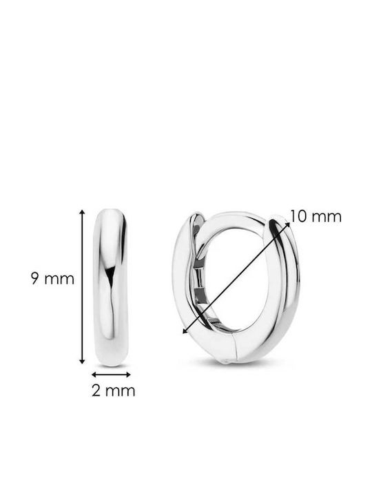 Ti Sento Earrings made of Silver