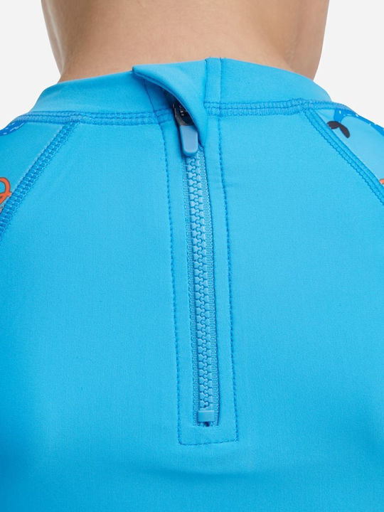Firefly Sonny Kinder Badeanzug Rashguard Blau