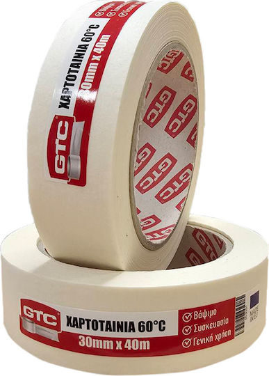 GTC Bandă de hârtie 05-9251 30mm x 40m