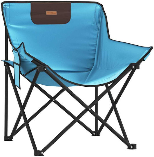 vidaXL Chair Beach Blue 59x54x67cm Set of 2pcs