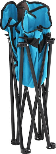 vidaXL Chair Beach Blue 59x54x67cm Set of 2pcs