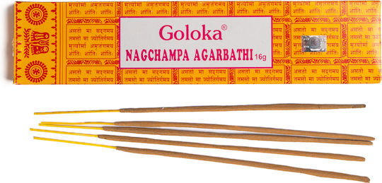 Nag Champa Agarbathi Goloka Räucherstäbchen 16g