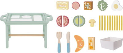 Ξύλινο Σετ Παιχνίδι Πρωινού Tooky Toy Breakfast Set Tk992