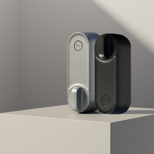 Yale Linus Încuietoare electronică Retrofit cu Conectivitate Bluetooth și Wi-Fi Neagră