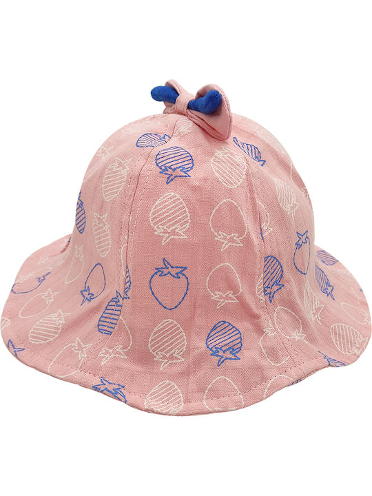 Gift-Me Kids' Hat Bucket Fabric Pink