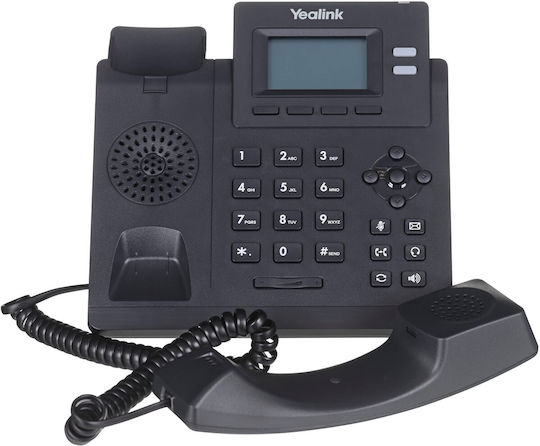 Yealink SIP-T31G Wired IP Phone with 2 Lines Black