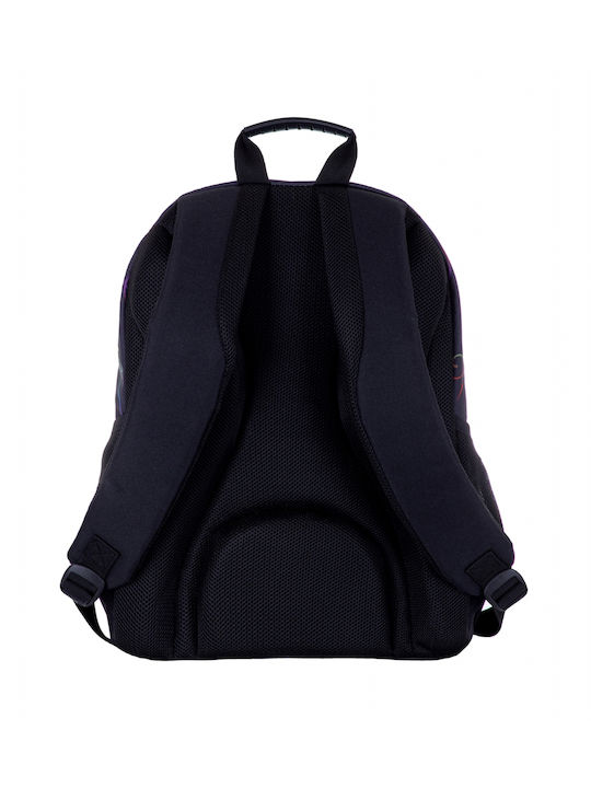 Rainbow Ученическа Раница Гимназия с Джоб за Бутилка Многоцветна 20л 28 x 15 x 39см