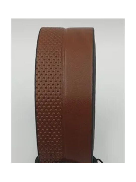 Canadian Country Men's Leather Belt Tabac Brown