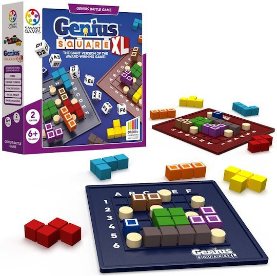 Επιτραπέζιο Παιχνίδι Genius Square XL για 2 Παίκτες 6+ Ετών (EN) Smart