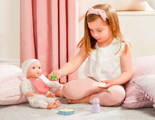 Doll Accessories Set 14" Battat Mealtime 10 Pieces