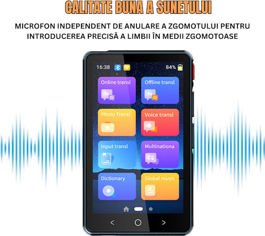 Intelligent Bidirectional Real-time Translator Instant Online Voice Translation In 135 Languages Wifi Hotspot Visionhub Translator 4.0 Inch Hd Touchscreen Offline Translation