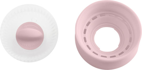 Kikka Boo Kleinkinderbecher aus Silikon Rosa 300ml für 12m+m+