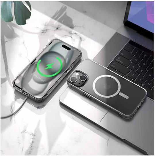 Hoco Airbag Back Cover Magnetic Transparent (iPhone 15 Pro)