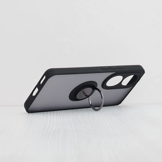 Techsuit Glinth Back Cover Silicon Negru (Honor 90 - OEM)