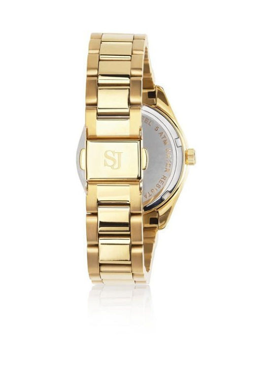 Sif Jakobs Aurora Watch with Gold Metal Bracelet