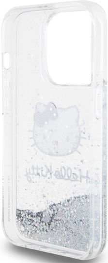 Hello Kitty Back Cover Πλαστικό Ασημί (iPhone 14 Pro)