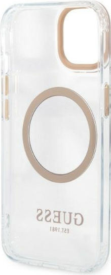 Guess Outline Back Cover Σιλικόνης Διάφανο (iPhone 13)