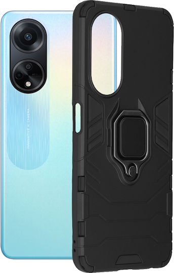 Techsuit 5g Back Cover Σιλικόνης 0.6mm Μαύρο (Oppo A98)