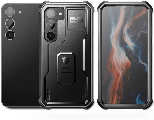 Dexnor 360 Full Cover Μαύρο (Galaxy S23+)