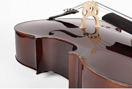 Leonardo Officina Italiana 4/4 Cello Mit Hülle und Bogen