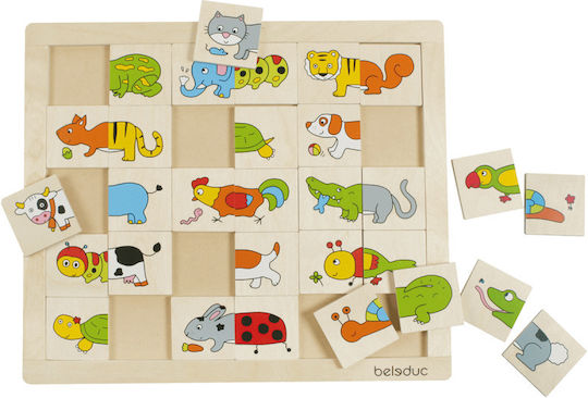 Ξύλινο Παιδικό Puzzle 30pcs Beleduc