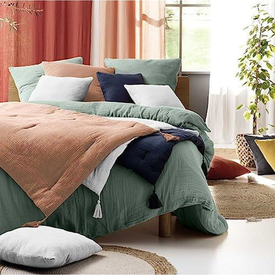 Douceur d'Intérieur Σετ Υπέρδιπλο 4τμχ 240x220εκ. Sage Douceur d'Intérieur Σετ Υπέρδιπλο 4τμχ 240x220εκ. Sage