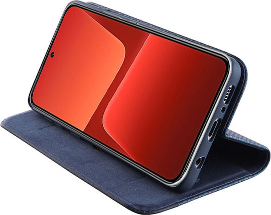 Idol 1991 Elite Anti-rfid Book Synthetic Leather Blue (Xiaomi 14 Pro 5G)