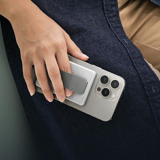 Uniq MagSafe Θήκη Καρτών Heldro σε Μαύρο χρώμα