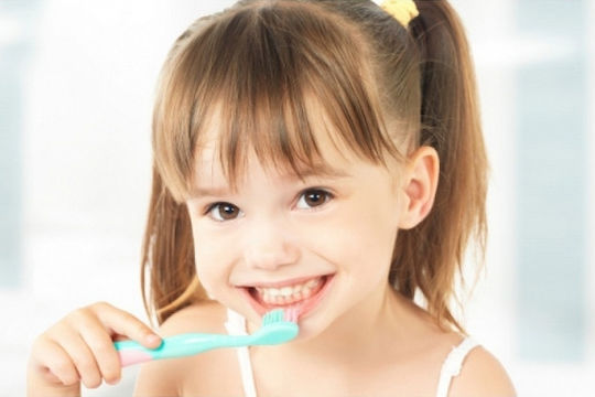 Babyono Βρεφική Οδοντόβουρτσα για 6m+ Μπλε