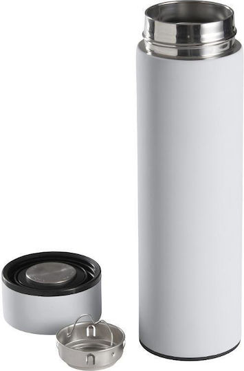 DAY Μπουκάλι Θερμός Ανοξείδωτο 400ml Μαύρο