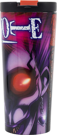 Stor Death Note Insulated Glas Thermosflasche Rostfreier Stahl 425ml Mehrfarbig