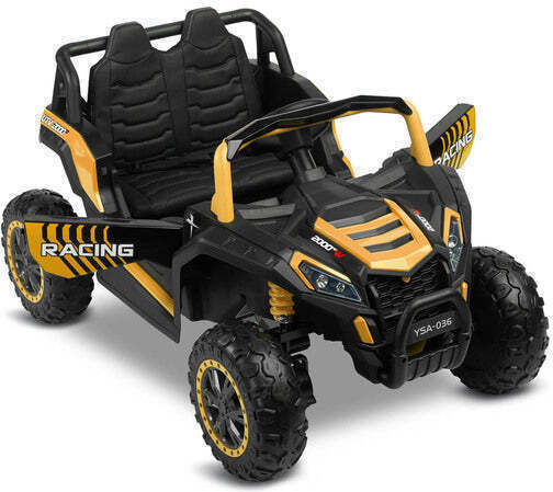 Axel Buggy Διθέσιο με Τηλεκοντρόλ 12 Volt Μαύρο για 3+ Ετών