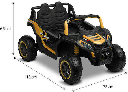 Axel Buggy Διθέσιο με Τηλεκοντρόλ 12 Volt Μαύρο για 3+ Ετών