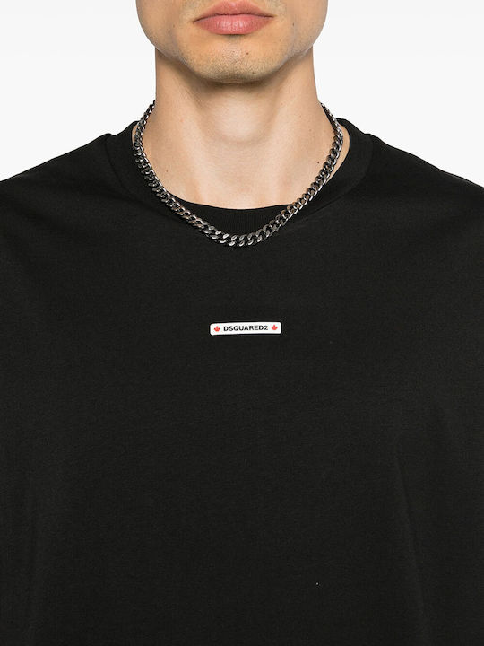 Dsquared2 T-shirt Μαύρο S74GD1353D20020-900 | Skroutz.gr