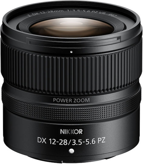 Nikon Crop Φωτογραφικός Φακός Z DX 12-28mm f/3.5-5.6 Ultra-Wide Zoom για Nikon Z Mount Μαύρος