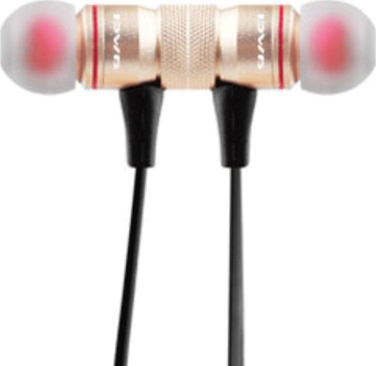 Awei A920BL In-ear Bluetooth Handsfree Ακουστικά με Αντοχή στον Ιδρώτα Χρυσά
