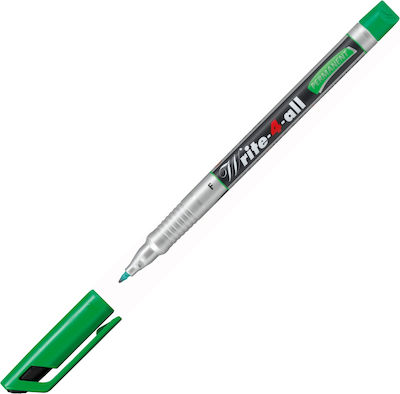 Stabilo Write-4-all Fine Marker Permanent 0.7mm Verde