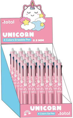 I-Total Unicorn Pen Gel with Multicolour Ink