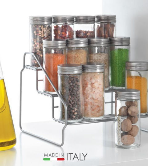 Metaltex Metallisch Tischplatte Spice Jar Steppo Blau 1Stück