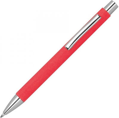 Eco-Friendly Paper Pen Red H14.4xø1.1cm 6 Pcs