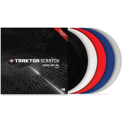 Native Instruments Scratch Timecode Record 12" Vinyl for Traktor in Blue Colour